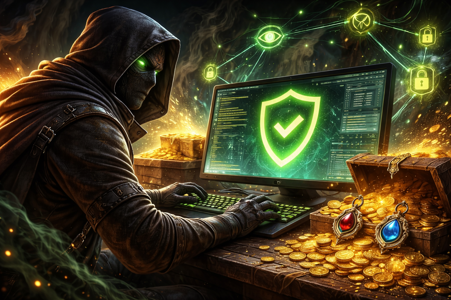 Secure trade support